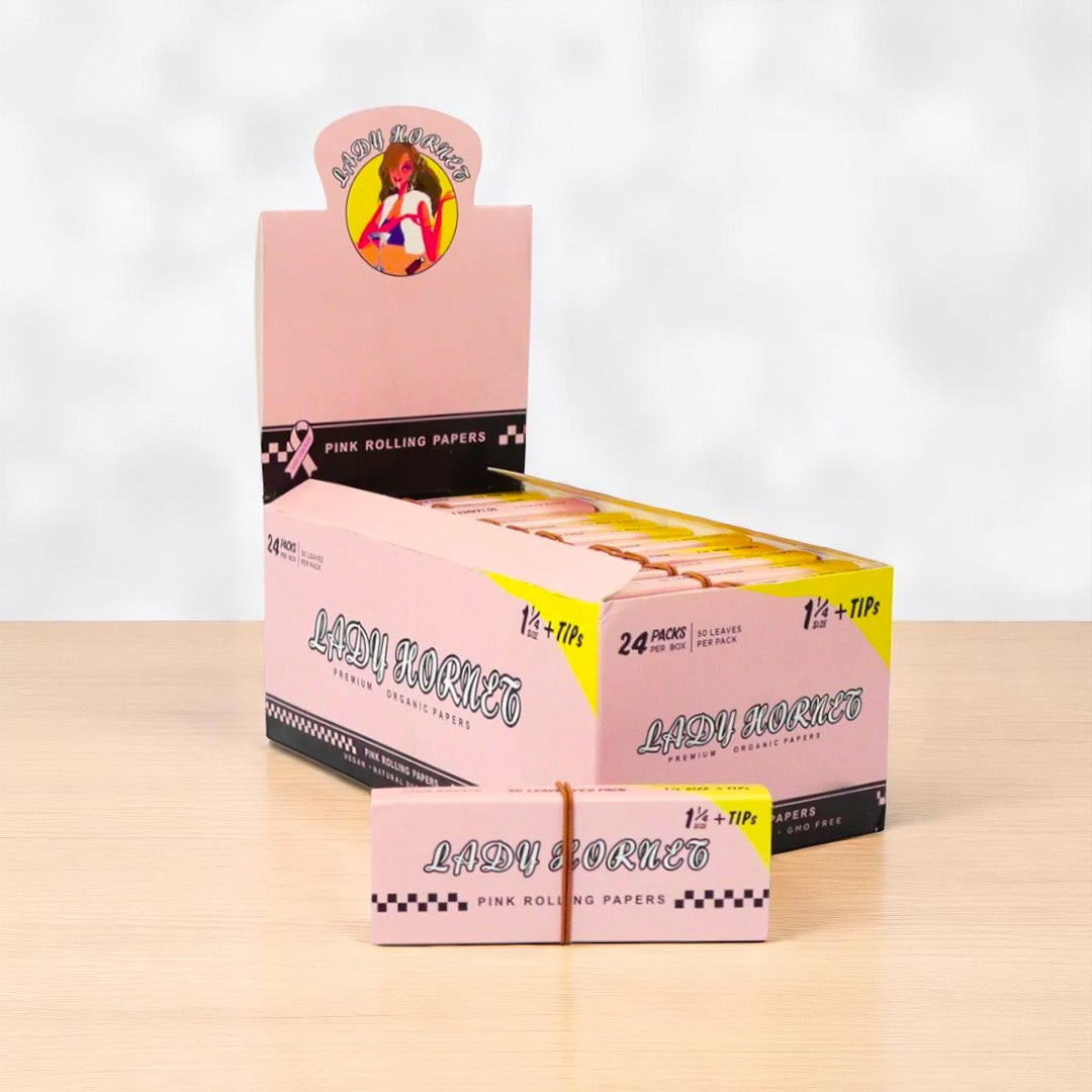 PAPEL FILTRO LADY HORNET1,1/4 24L*50H PAPEL FILTRO LADY HORNET1,1/4 24L*50H